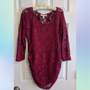 Jessica Simpson Maternity Lace Top